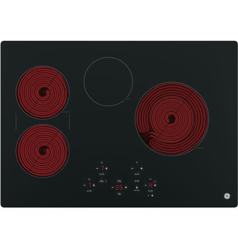 GE Appliances JP5030DJBB 30" BuiltIn Touch Control Electric Cooktop